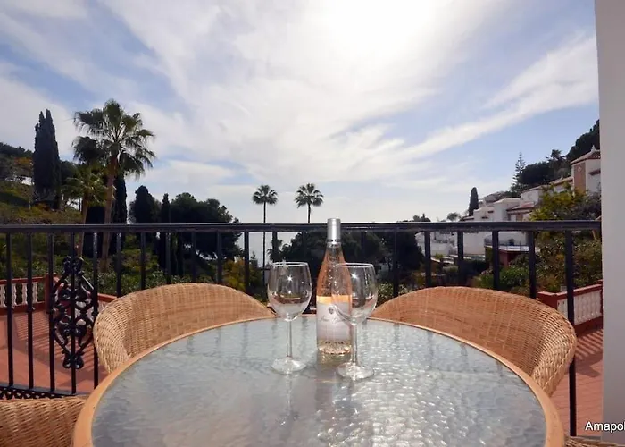 La Amapola, A Little Oasis With Sea View, Pool & Terrace In Nerja *