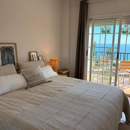 La Amapola, A Little Oasis With Sea View, Pool & Terrace In * Nerja
