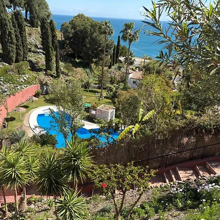 Lägenhet La Amapola, A Little Oasis With Sea View, Pool & Terrace In *